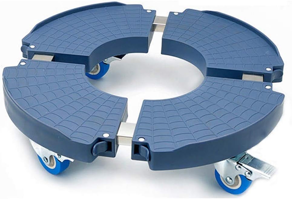 21.6in Planter Caddies,Heavy Duty Metal Plant Stand with Wheels,with Heavy Duty Wheels Metal Plant Caddy,Load Bearing: 100kg-150kg