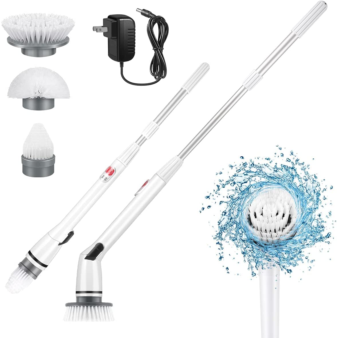 Buy HattyRoom Spin Scrubber, 360degree Cordless Electric Cleaning