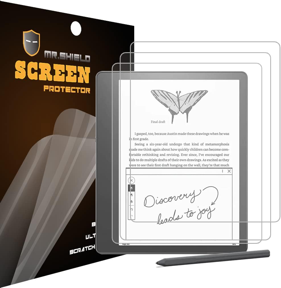Screen Protector for Amazon Kindle Scribe Anti Glare [Matte] [3-Pack] Screen Protector with Lifetime Replacement