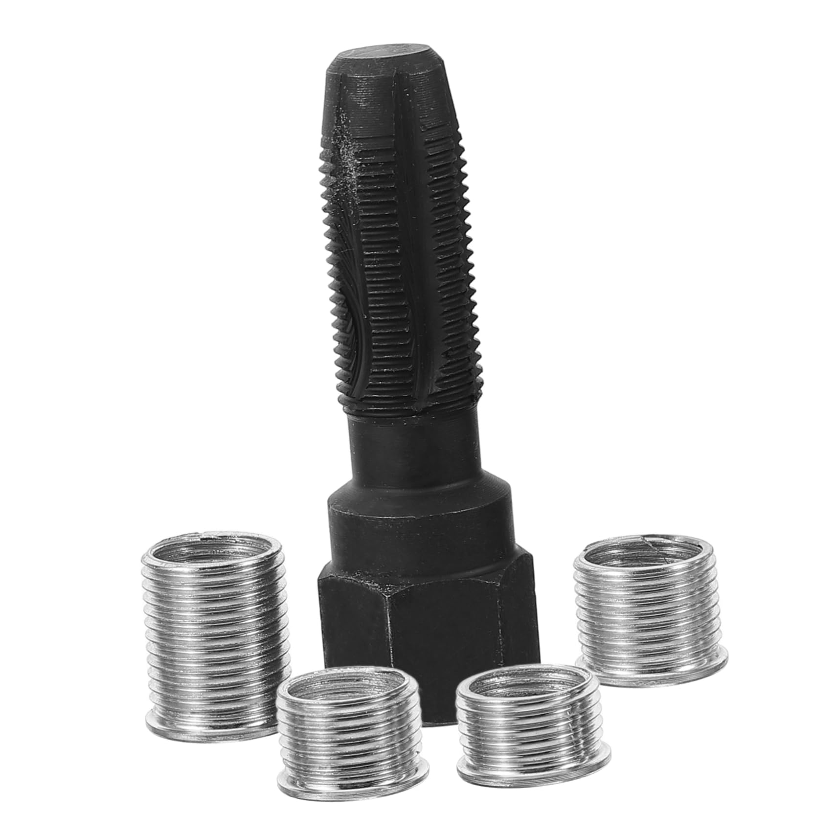 PACKOVE 5pcs Auto Spark Plug Thread Repair Kit High Carbon Steel for Car Spark Plug Repair