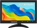 10.1 petit HDMI moniteur 1920x1200 16 h 10 LED 178° Affichage, HDMI VGA AV BNC USB pour PC Ordinateur portable Ras Pi, moniteur de cuisine, haut-parleur intégré VESA Montage