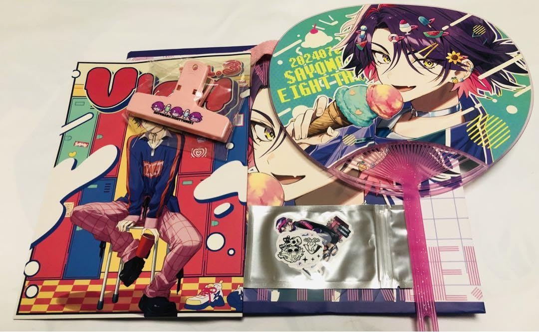 にじそうさく BOUQUET U助 グッズ セット 叶 アクリルスタンド にじそ