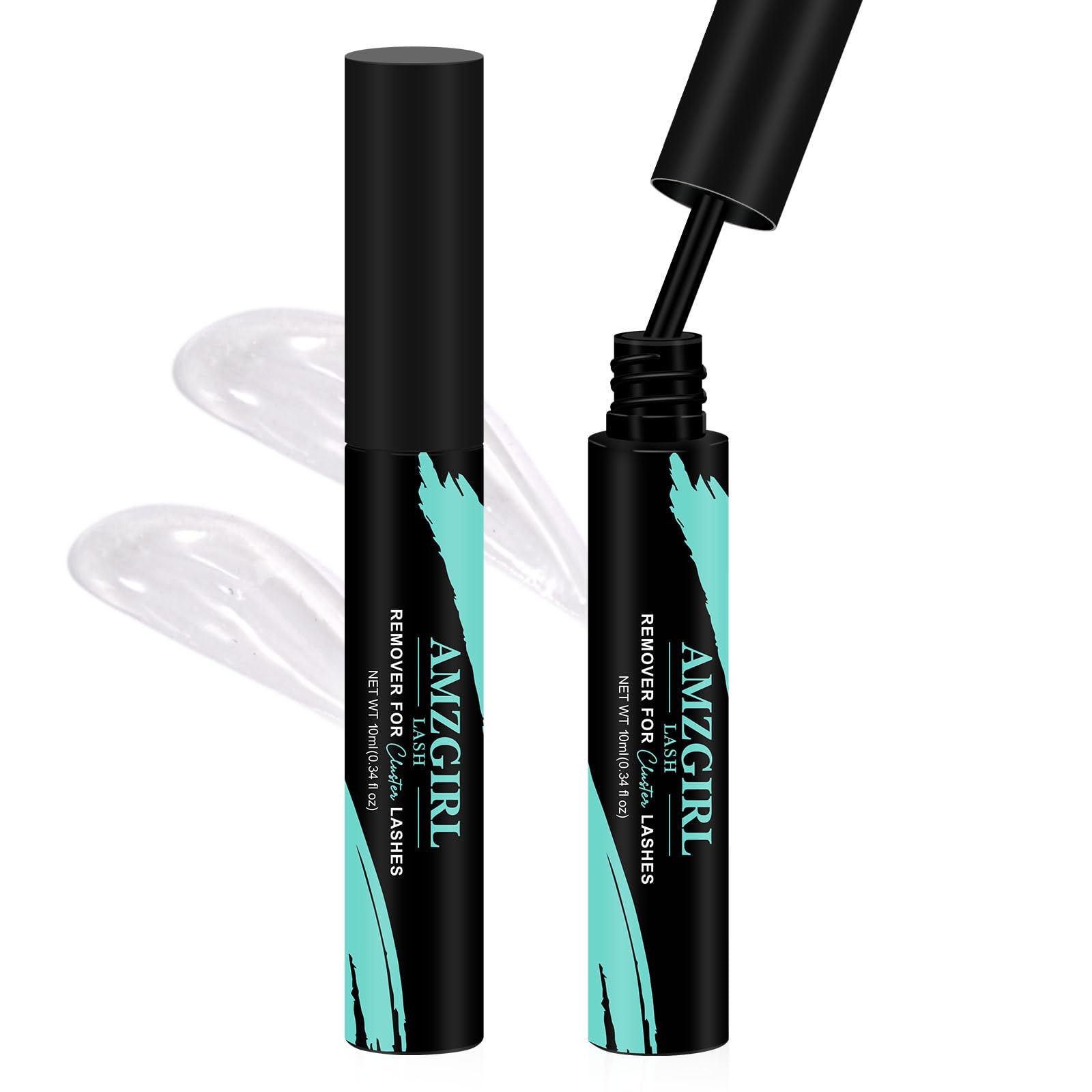 Eyelash Extension Remover 10ML,Lash Cluster Remover For Lash Extensions,Individual Lashes Remover Non Irritating,Diy Eyelashes Clusters Glue Remover Oil,Eye Cleanser For Removal Diy Lash Extensions