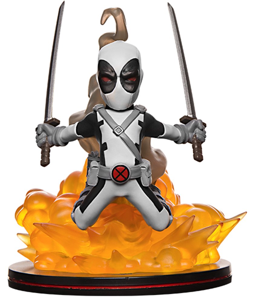 Amazon.com: QMX Deadpool X-Force Variant Q-Figure : Toys & Games