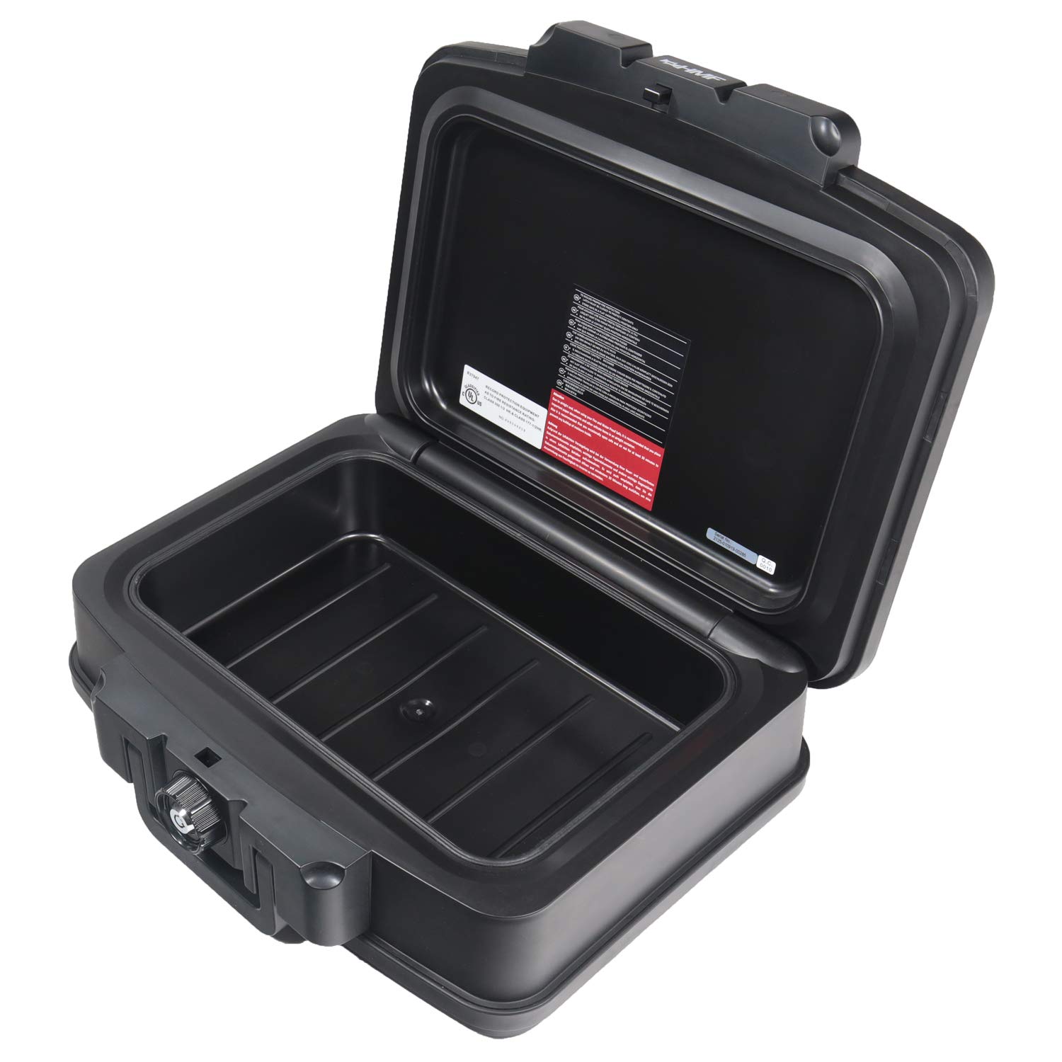 LAKSOL Custodia Ignifuga E Impermeabile - Portadocumenti Di Sicurezza Per Passaporti, Certificati E Oggetti Di Valore (Nero) - Foto 12