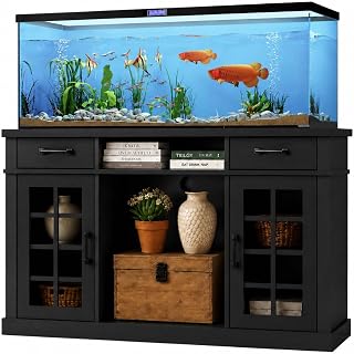 55-75 Gallon Stand Black Farmhouse