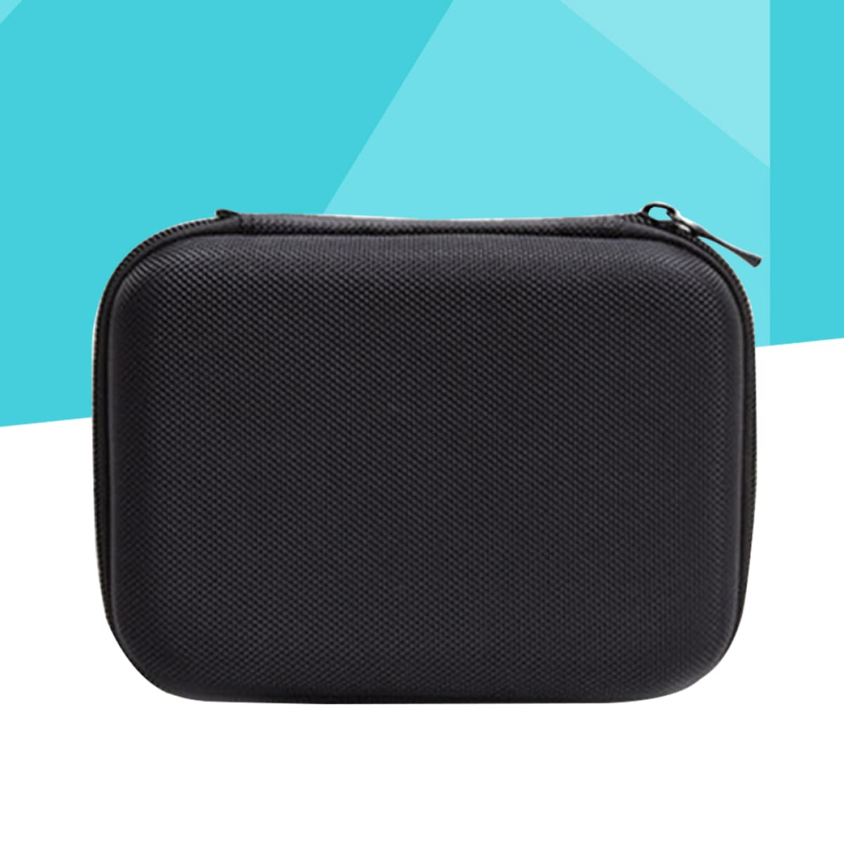 Gatuida 3pezzi Eva Earphone Storage Box Porta Cuffie Rigido Borsa Per Hard Drive Bank Design Compatto e Antiurto Nero