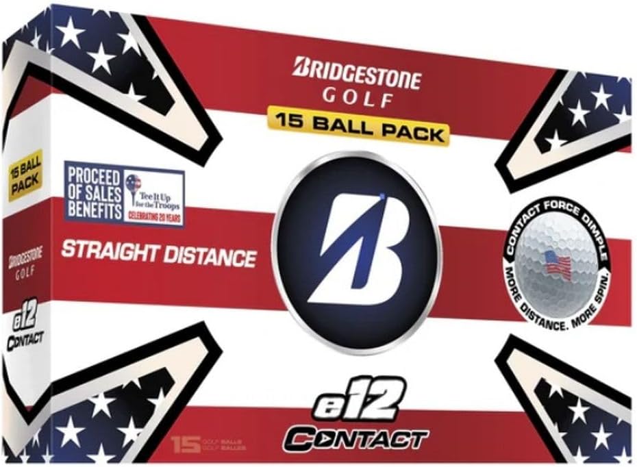 Bridgestone e12 Contact Golf Balls Patriot