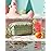 BAGSMART Makeup Bag Travel Cosmetic Bag, Puffy Padded Make Up Bags for Women Makeup Organizer Case, Wide-open Pouch Purse Travel Essentials Toiletries Accessories Brushes, Mossy Green