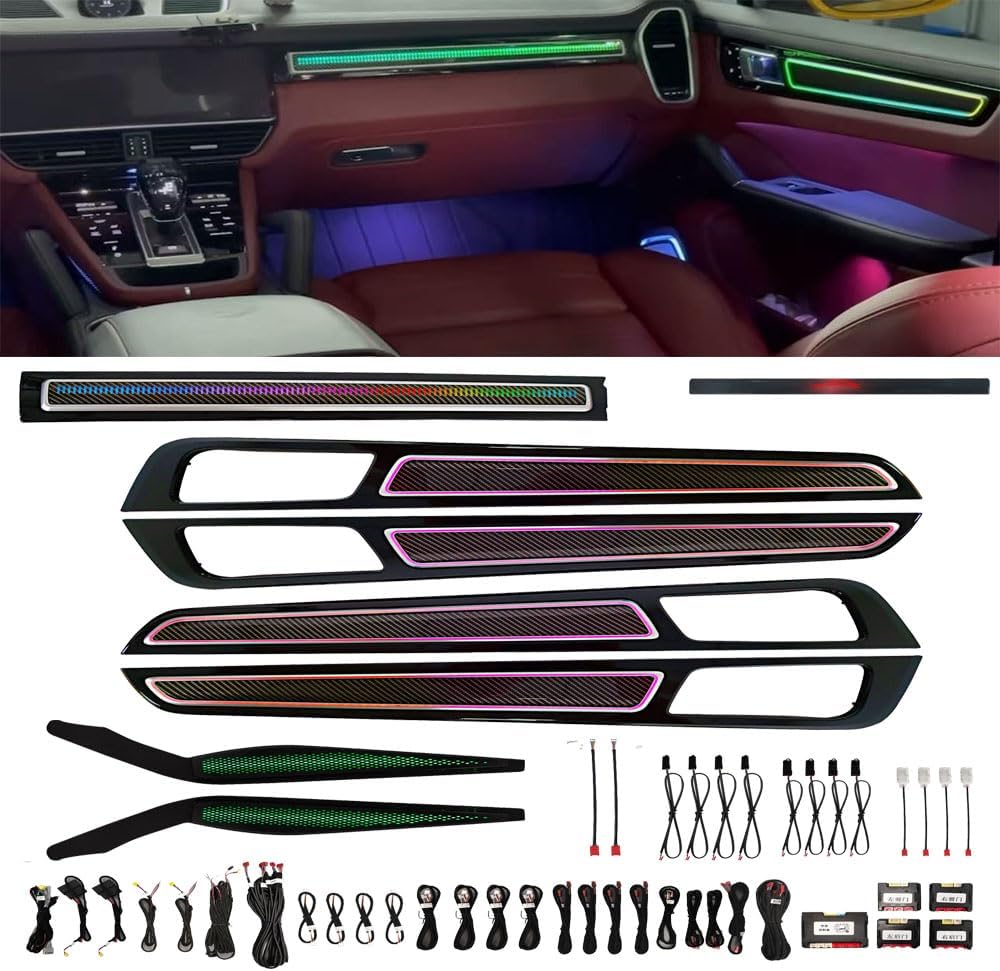 256 Color For 2018-2023 Cayenne Active Ambient Lighting Atmosphere Light