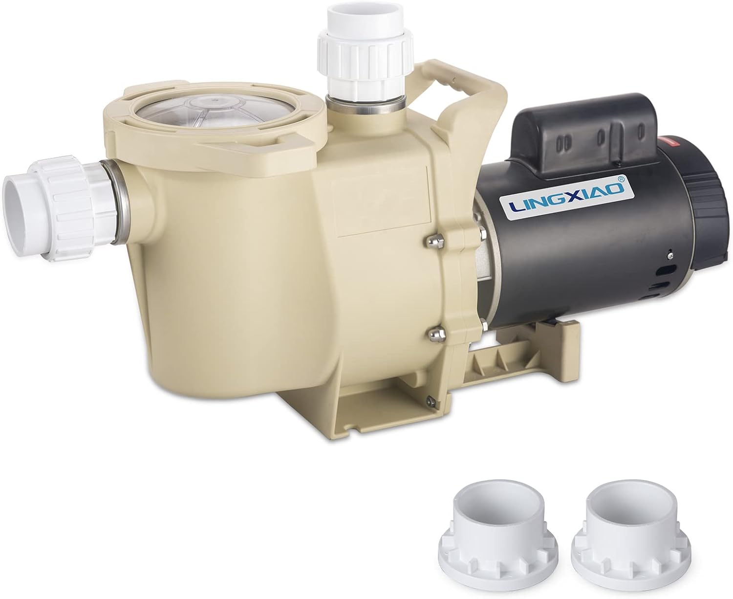 LINGXIAO Inground Pool Pump, 1.0HP In Ground Swimming Pool Pumps with