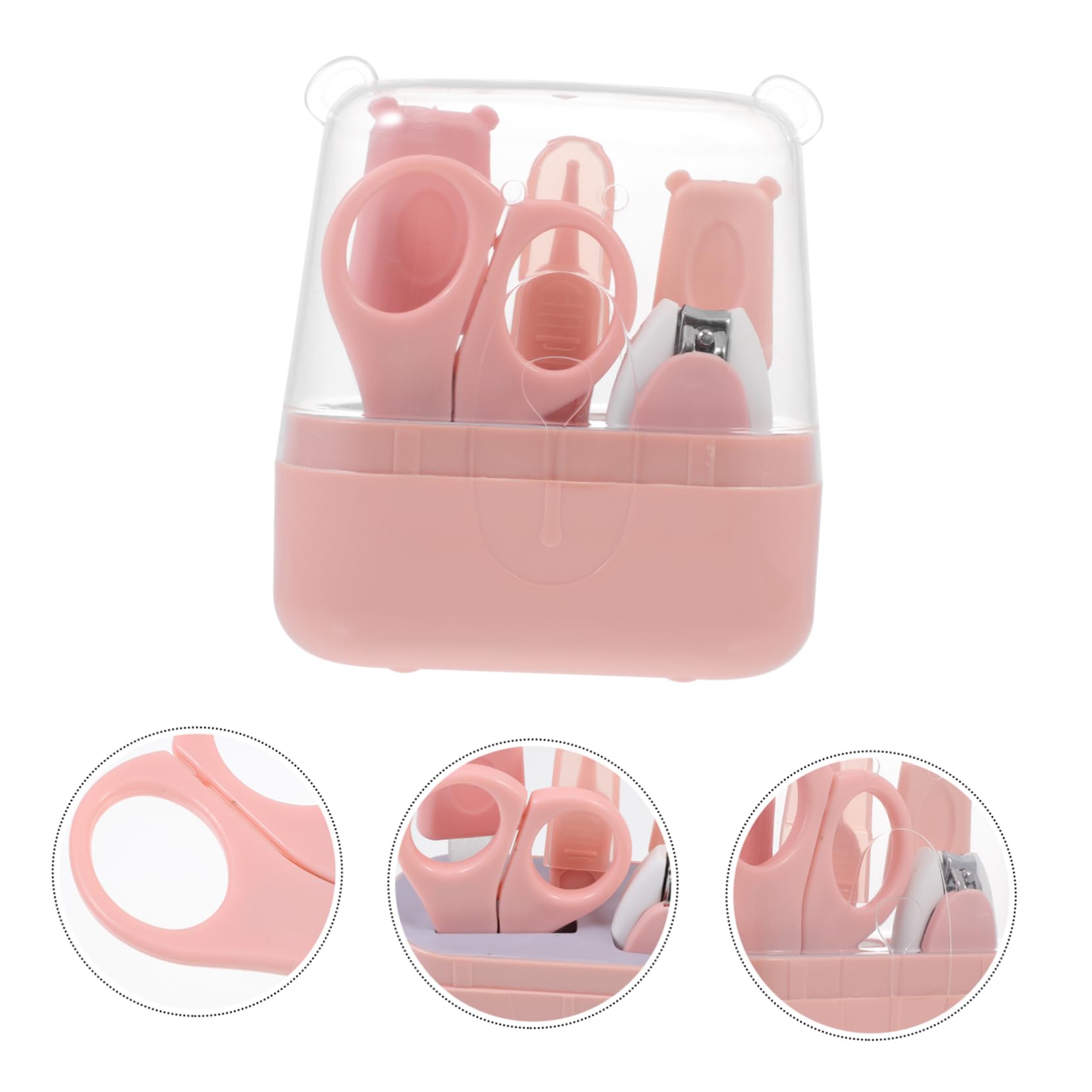 ORFOFE Nail File Baby Nail Scissor Kit Baby Pedicure Kit Toddler Nail Care Tools