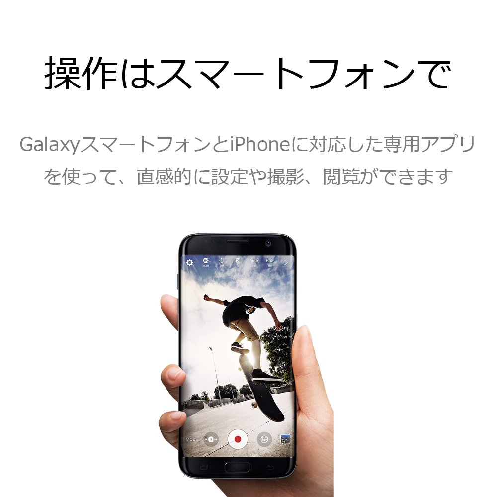 Amazon | Galaxy 全天球カメラ Gear 360(2017)【Galaxy純正 国内正規品