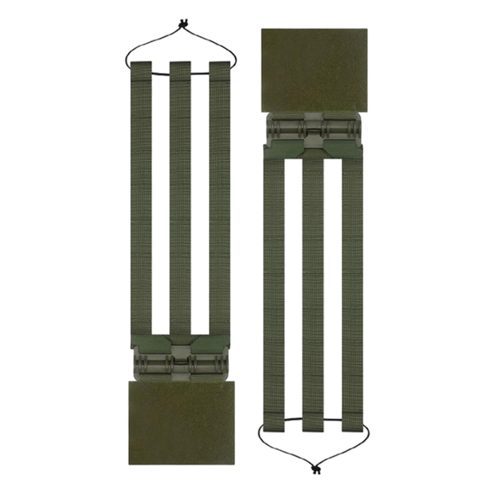 Fascia Portapiatti Tattica - Accessorio Esterno Per Gilet, 2 Pezzi