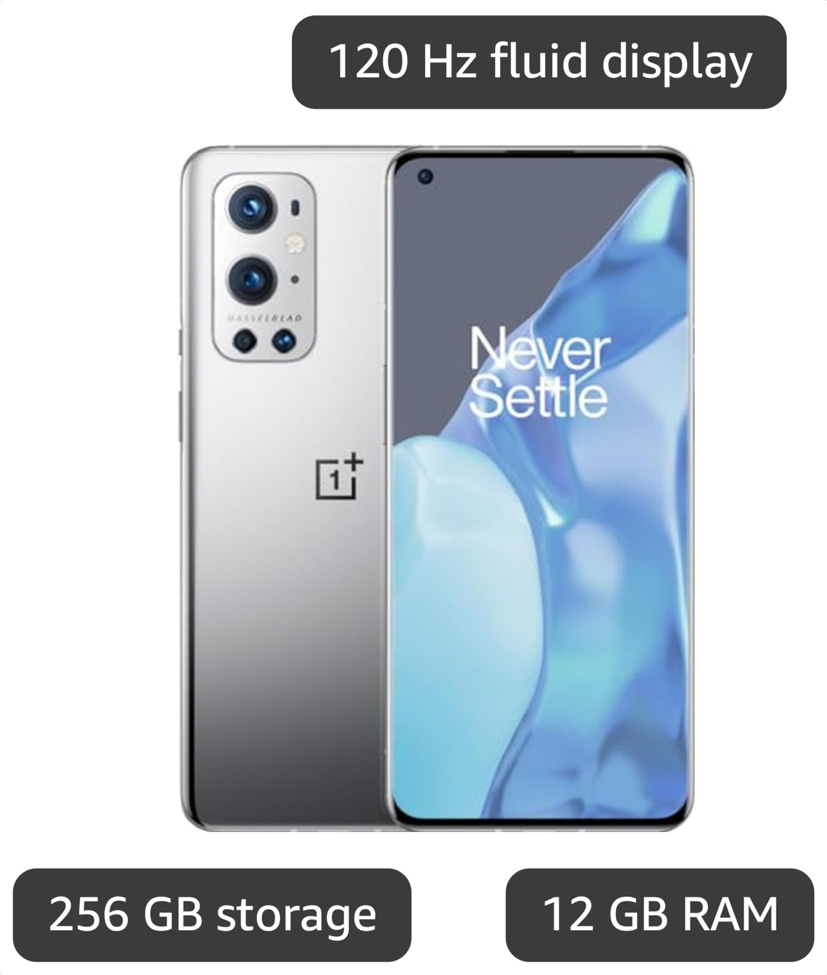 Amazon.com: OnePlus 9 Pro 5G, 256GB + 12GB RAM, Morning Mist
