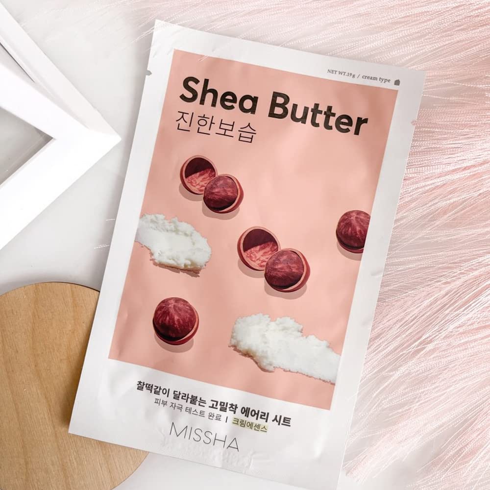 Missha Airy Fit Sheet Mask SHEA BUTTER