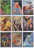 Skybox 1993 Marvel Masterpieces Series II Base Set of 90 Cards - Near Mint/Mint - Collectible Card Trading Card Set