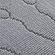 Badteppich Grau