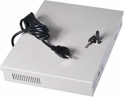 Miniatura 4 de VideoSecu 18Canal Puerto 12V DC de salida CCTV PTC Fusible distribuido Caja de fuente de alimentación para cámaras de seguridad Wk3