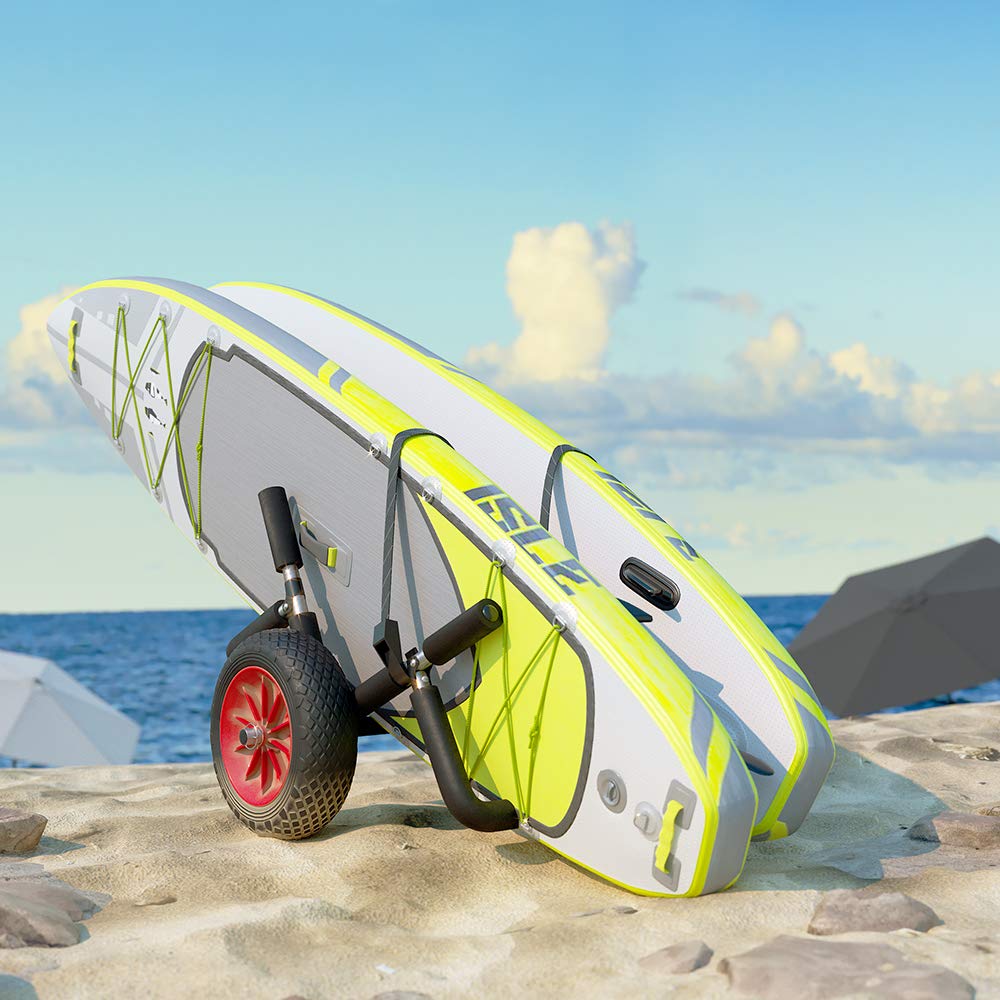Carro de Transporte Oskar para Sup Stand up Paddle Carro de Transporte para Kayak Aluminio