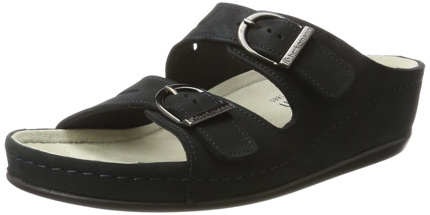 Berkemann Women's Atlanta Lüneburg 742 Clogs & Mules Blue 7.5 UK ,EU 41.5