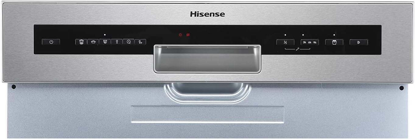 Control panel of Hisense HI620D10X Dishwasher