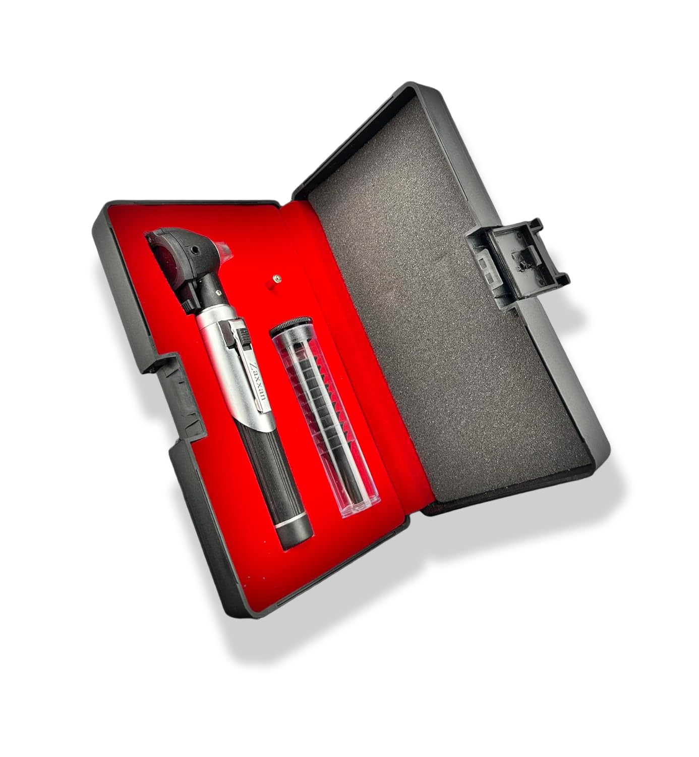 LED Otoscope Diagnostic Ear Exam Kit – Adult & Pediatric Ear Scope with Disposable Specula – Choose Soft Pouch or Hard Case (hardcase)