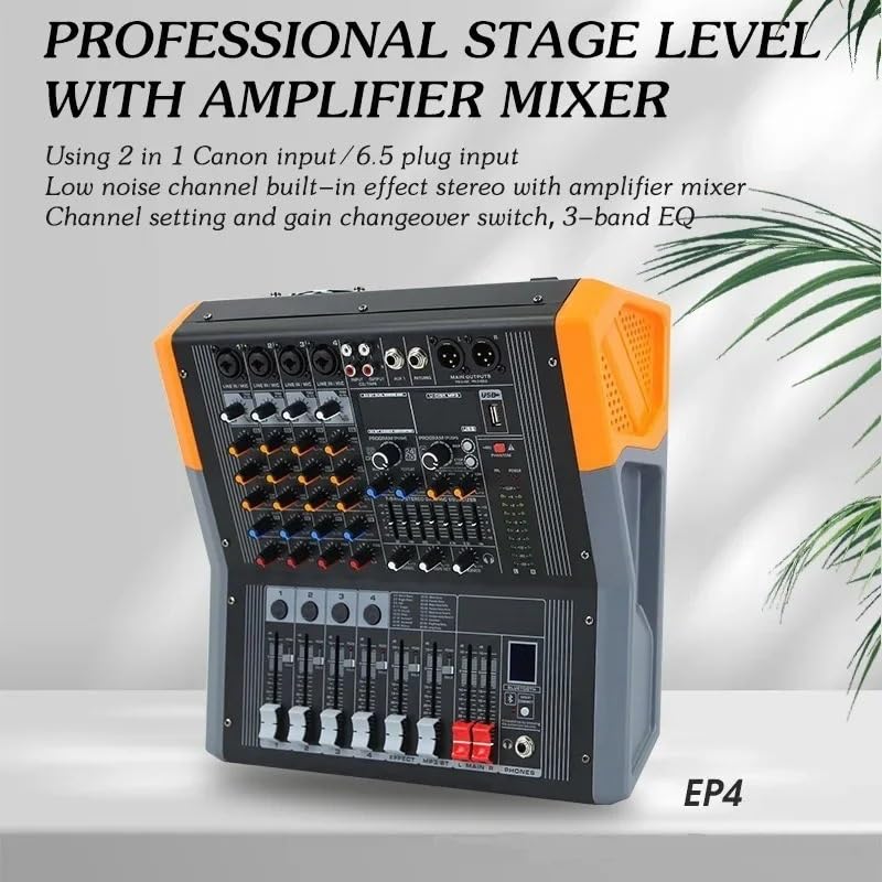DJ-Mixer, Professionelles digitales Mischpult, Musikausrüstung, Studio-Mixer-Sound