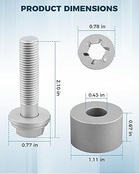 Amazon.com: PT938-00140-AA Front Skid Plate Hardware Kit Fit for