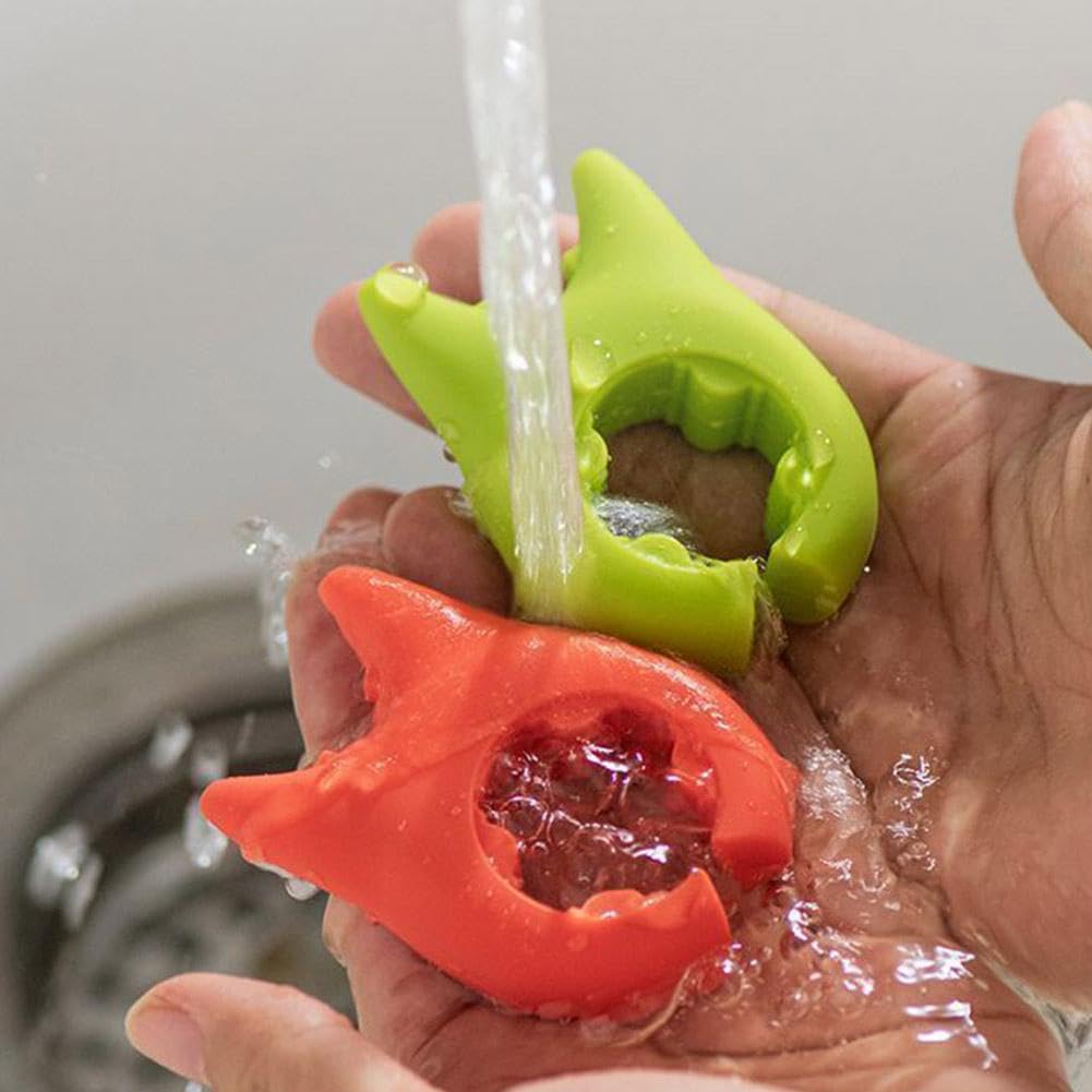 Poggiamestolo In Silicone Alimentare 4 Pezzi: Set Porta Utensili Da Cucina, Resistente Al Calore, Multicolore, Per Mestoli E Spatole - 2