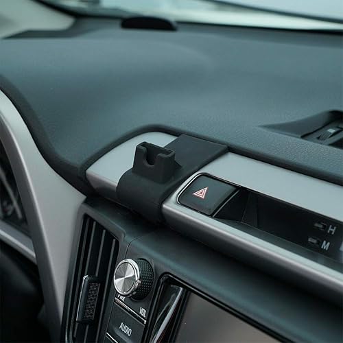 Miniatura 4 de BEERTE Soporte para teléfono compatible con Toyota RAV4 2017 2018 ventilación de aire ajustable, soporte de teléfono celular para tablero de