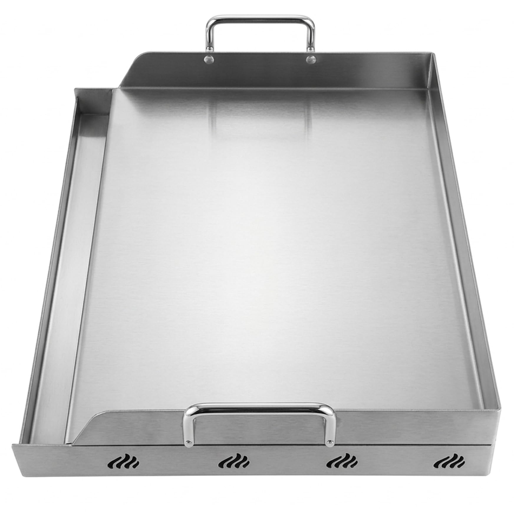 Plaque de cuisson en acier inoxydable de qualité supérieure 43 cm durable