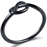 Jude Jewelers Size 3-13 Stainless Steel Simple Love Knot Celtic Promise Anniversary Statement Ring