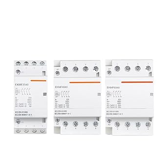 Modular Contactor Matic 2P 4P 230V 380V Single-Phase Three-Phase 25A 40A 63A 2NO 2NC 4NO Din Rail40A,2NO2NC
