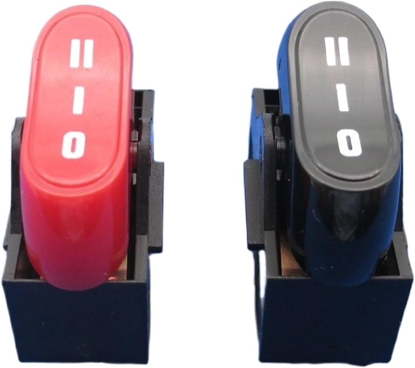 2pcs Switch,Rocker Switch,3 Position Off-ON-ON Boat Switch 10A 250VAC 16A125VAC(Black)