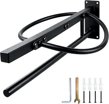 Saddle Rack with Pad Bar, Heavy-Duty Wall Mounted Horse Saddle Stand | Saddle Rack Detachable for English & Western Saddles, Saddle Pad Rack for Horses Blanket, Accessories Storage