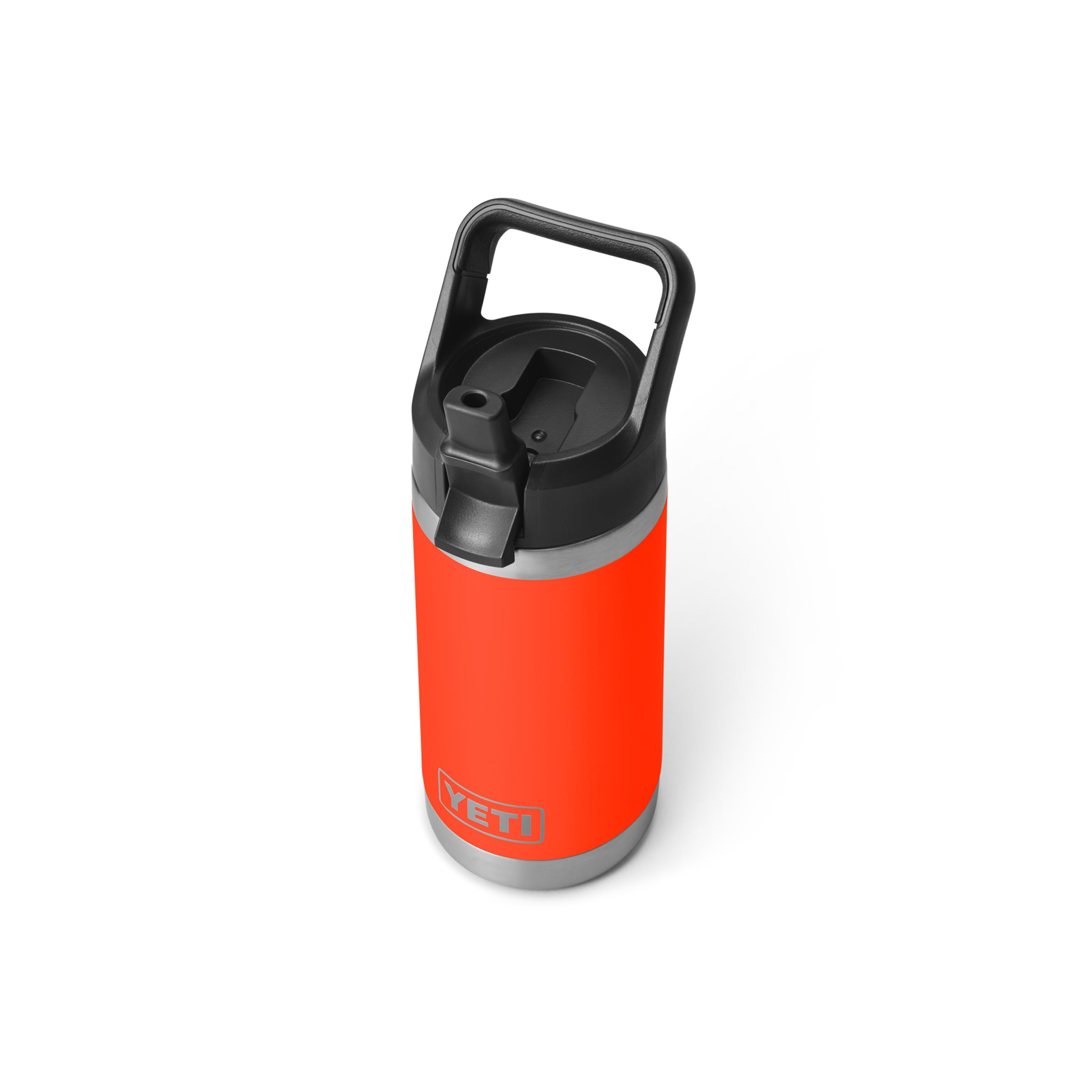 YETI Rambler Jr. 12 oz Kids Bottle, with Straw Cap Solar Flare