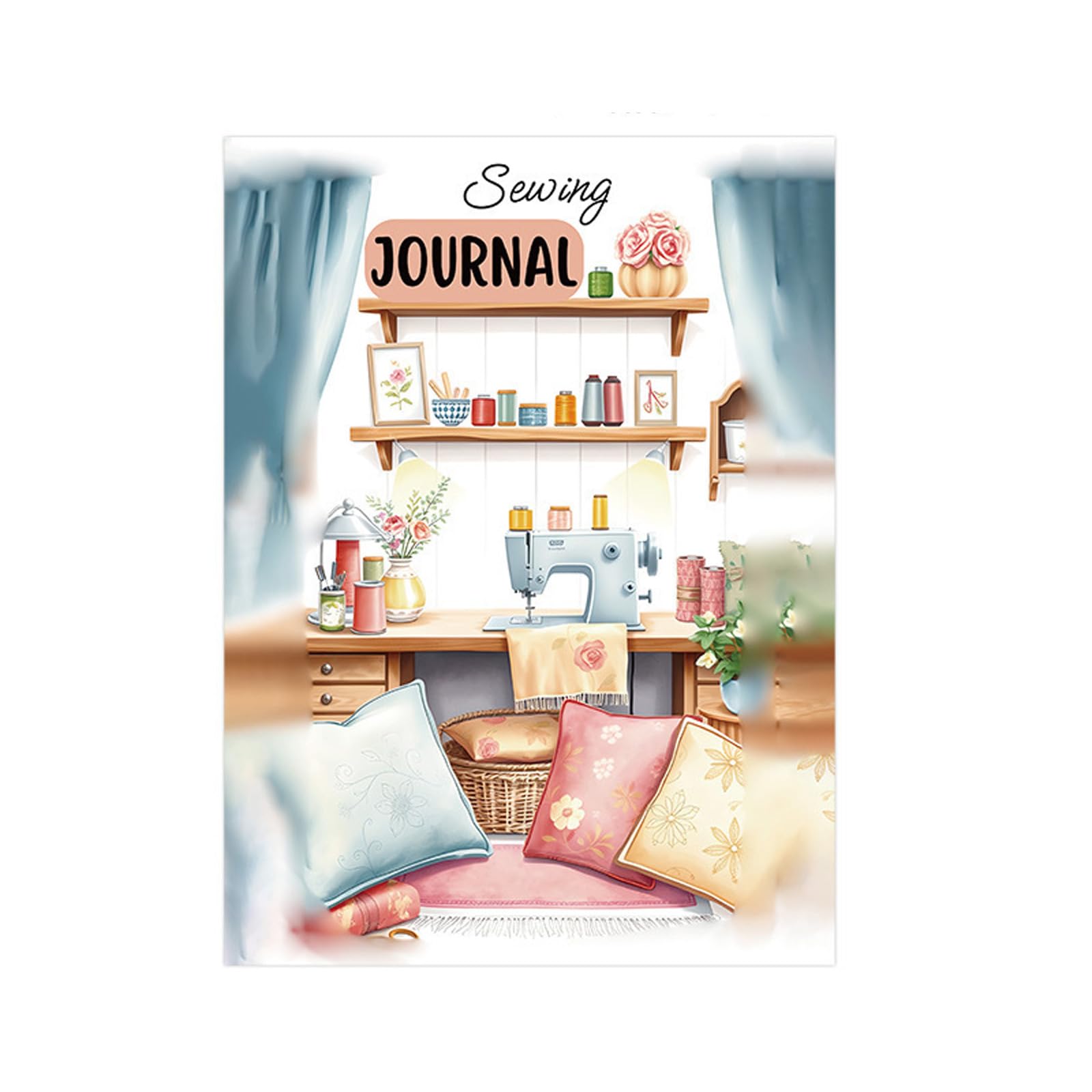 Tsophreniq Sewing Planner Notebook Travel Quilting Project Journal for Tracking Notes Measurement Inspirations Portable Crafting Notebook