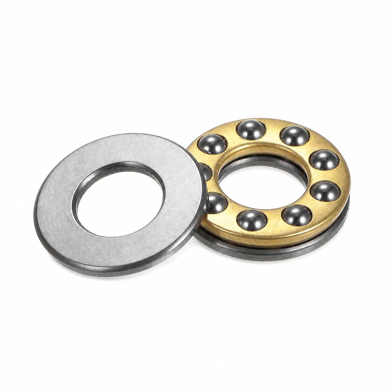 F8-22M Thrust Ball Bearing 8x22x7mm, Miniature Axial Ball Bearing, High Precision Steel Bearing, 8mm ID x 22mm OD x 7mm Width, for RC Models, Robotics, Motors & Machinery, Pack of 2-image-34
