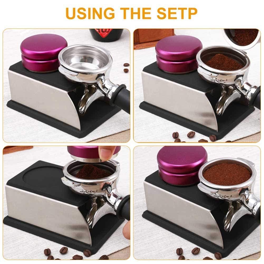 Coffee Tamper Stand - Stable Espresso Base -5 Coffee Tamper Stand - Stable Espresso Base -5