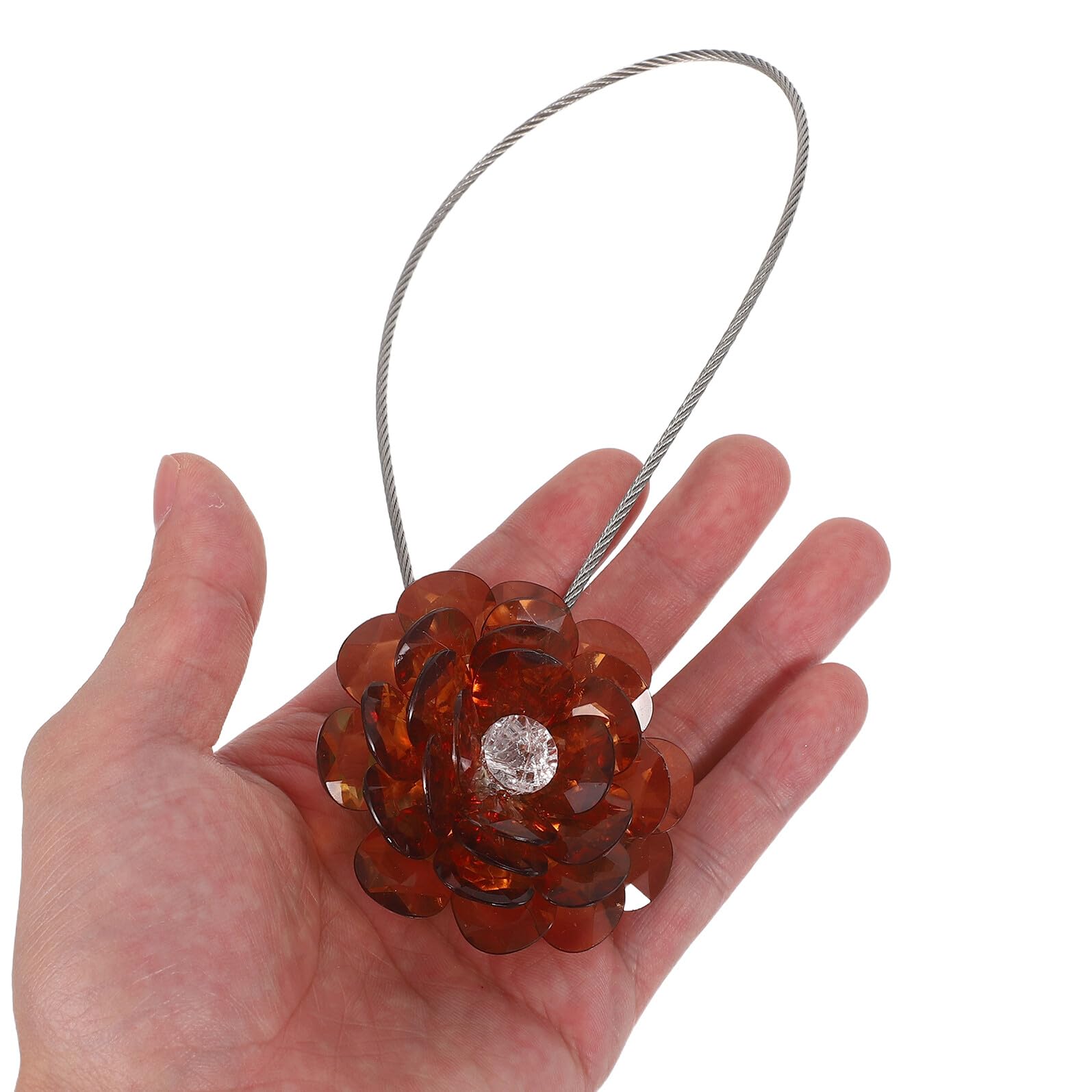 4 Pezzi Fermatende Magnetici per Tende Fermatende Magnetici con Corda Intrecciata