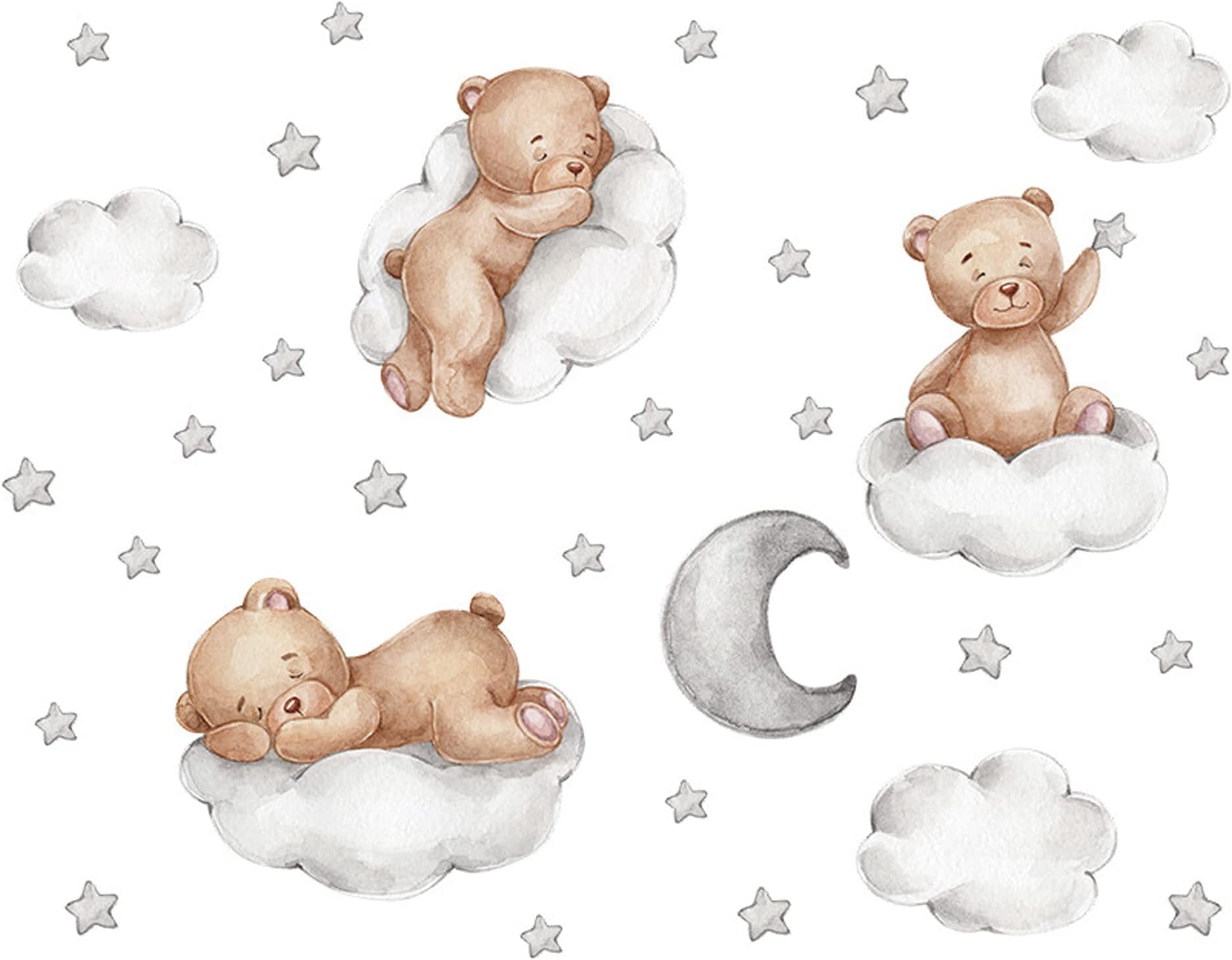 Papier peint rond / cercle Enfants - Bébé Renard | Lumaléa