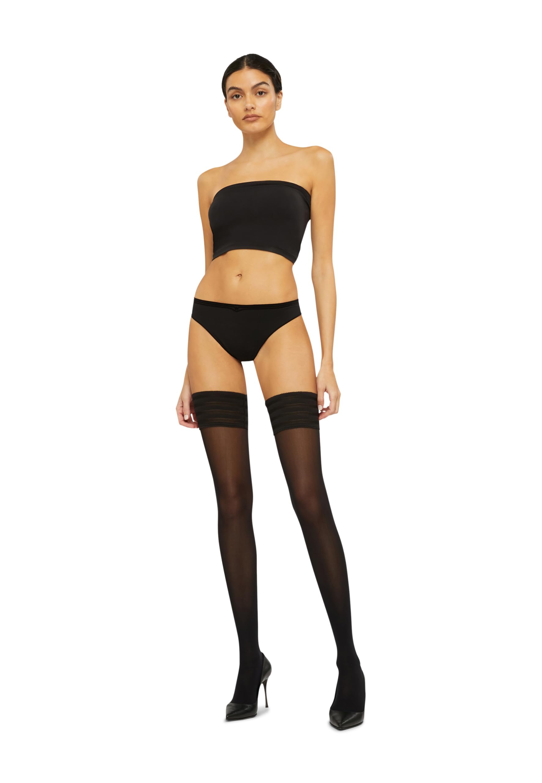 Wolford Velvet De Luxe 50 Stay-up Calzamaglia Donna