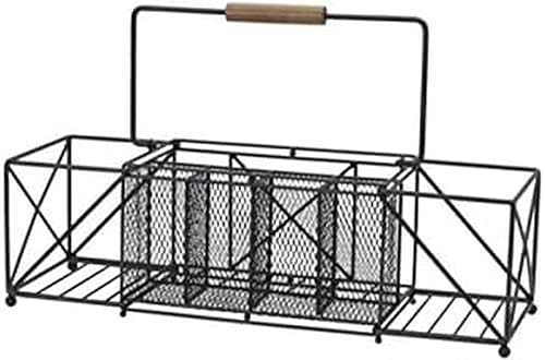 Gourmet Basics by Mikasa Servilletero, grande, color negro antiguo