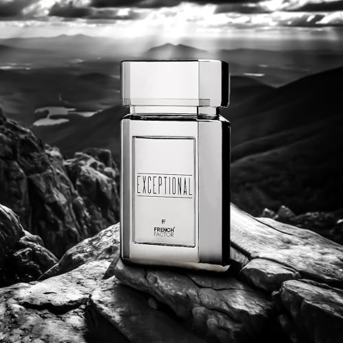 Miniatura 6 de French Factor Exceptional Eau de Parfum for Men  90ml Long-Lasting Woody Floral Chypre Fragrance with Patchouli, Cedarwood, Oak Moss, Bergamot,