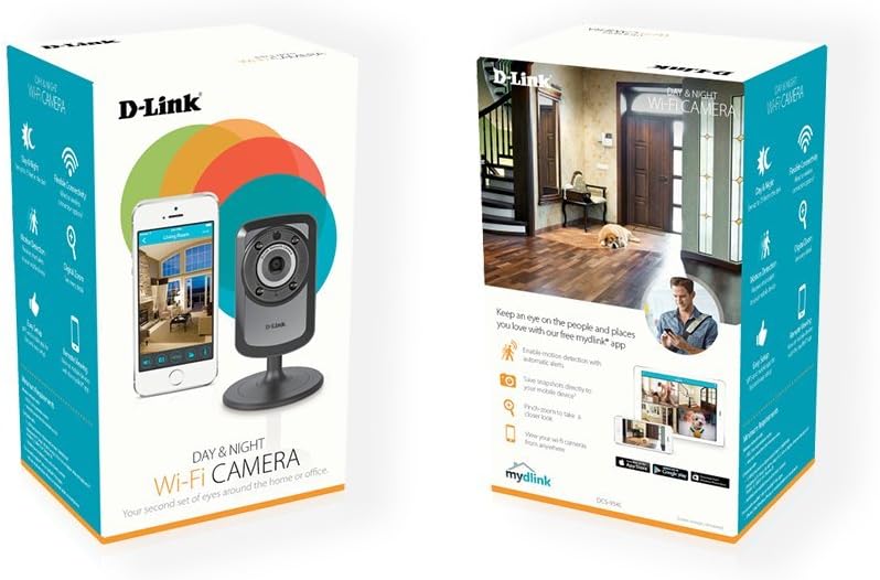 D-Link DCS-934L Day & Night Wi-Fi Camera (Black)