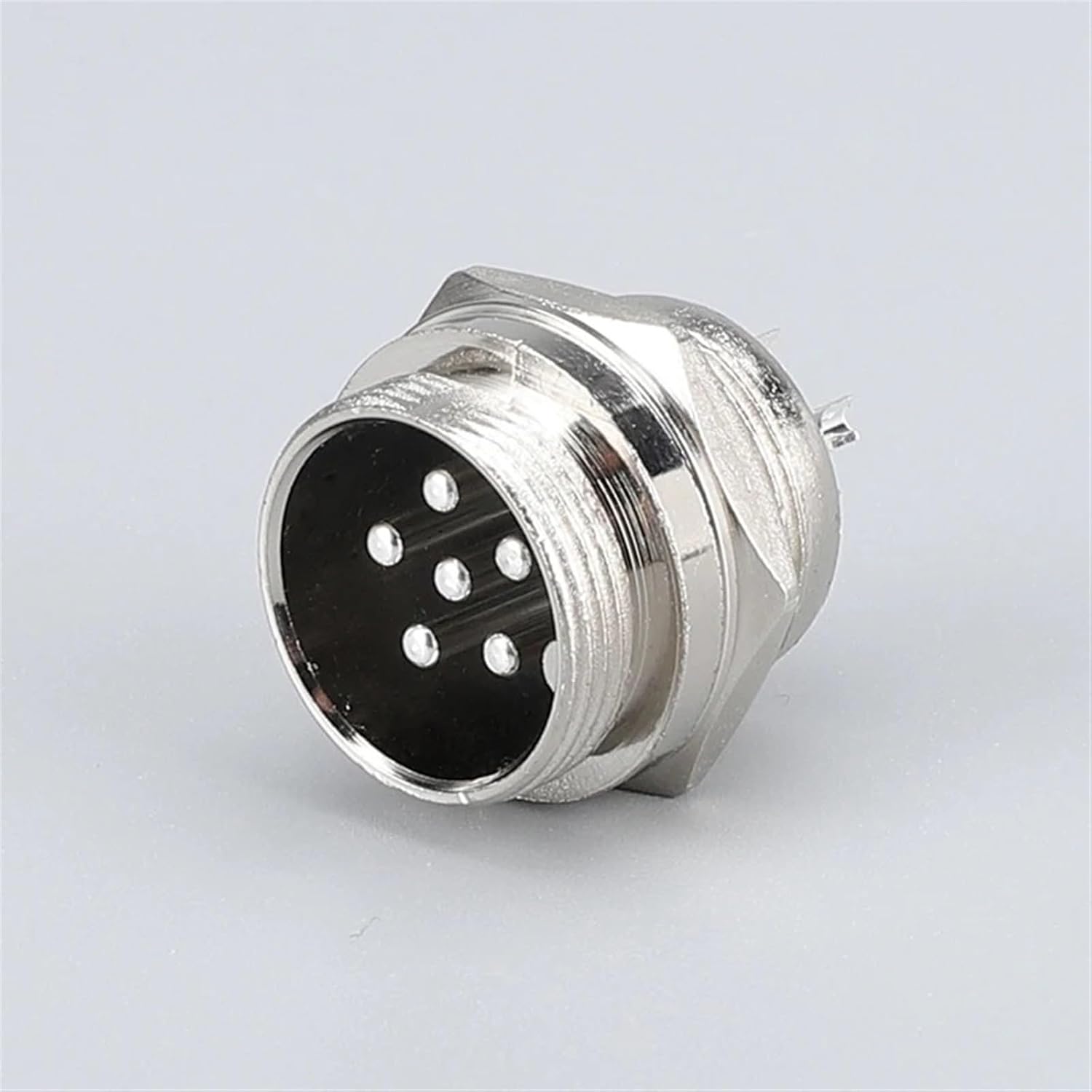 10 Set GX16 2 3 4 5 6 7 8 9 10 Pins Male & Female Docking Aviator Aviation Plug Socket Circular Nut Connector Cable Connector(Size:4P)