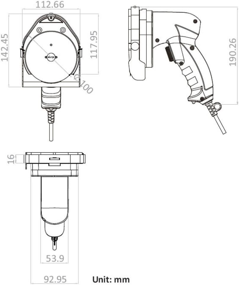 Coolbiz Automatic Kebab Knife Meat Slicer, Electric Serrated Knife Shawarma Doner Kebab Slicer, Professional Cutter Gyros Knife
