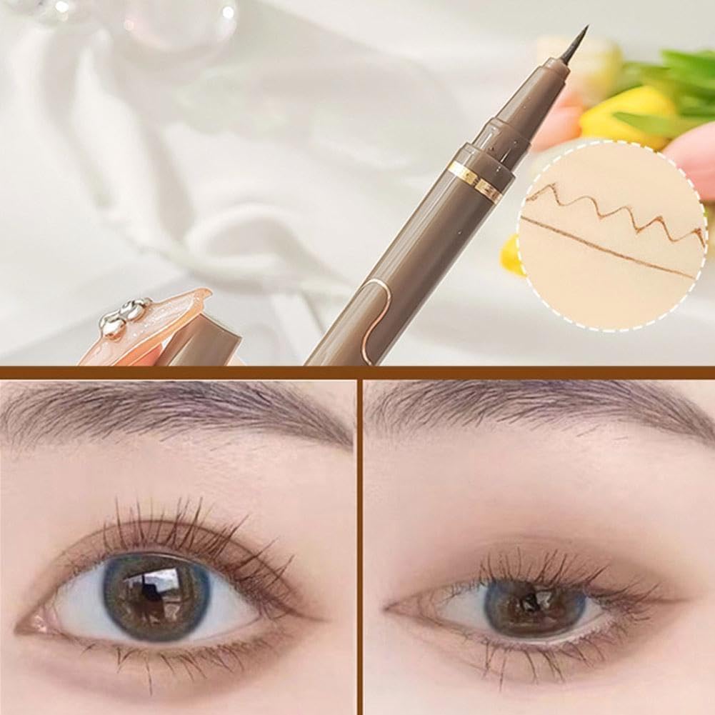Amazon.co.jp: Women Slim fine Soft Head Waterproof Eye Lashes