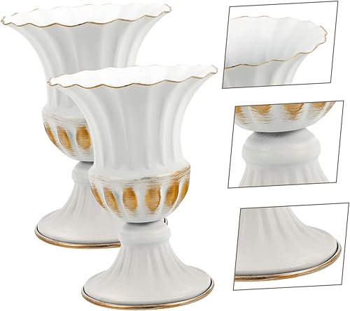 Miniatura 4 de Artibetter Jarrón conmemorativo para cementerio, florero de cementerio, florero de boda, cementerio, urna de flores, maceta de jardín, arreglo